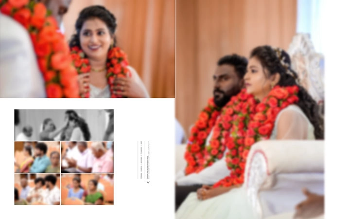 wedding function album design