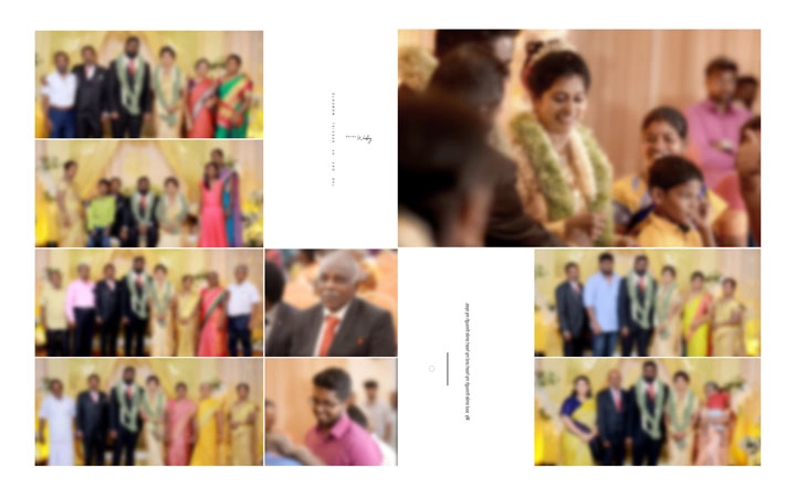 wedding function album design