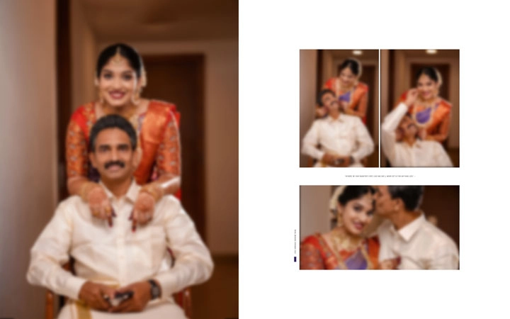 wedding function album design