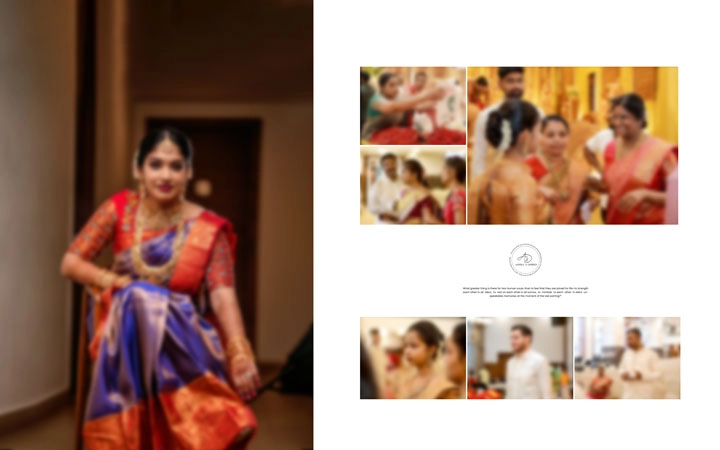 wedding function album design