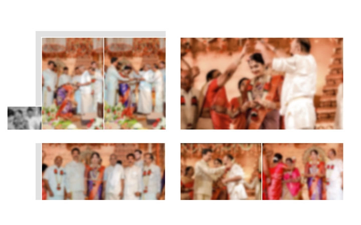 wedding function album design