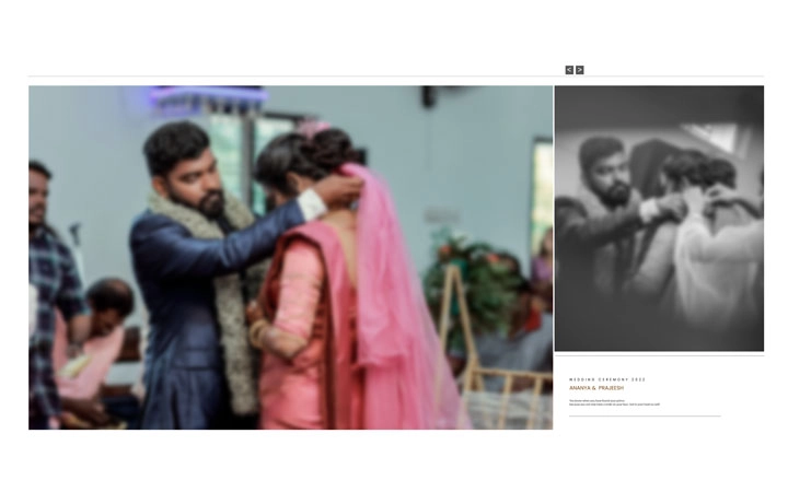 wedding function album design