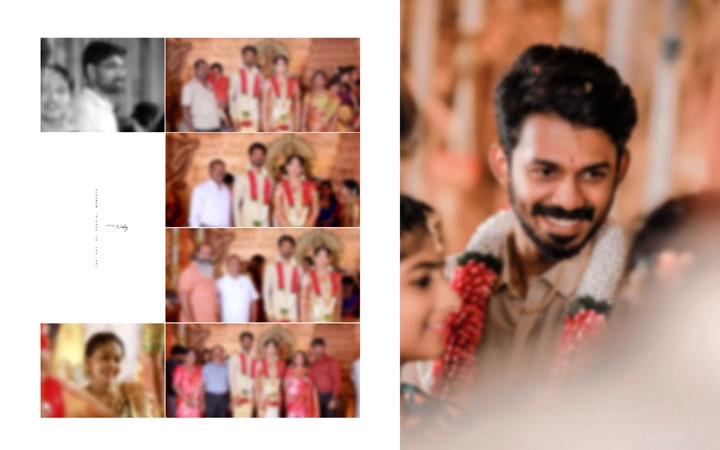 wedding function album design