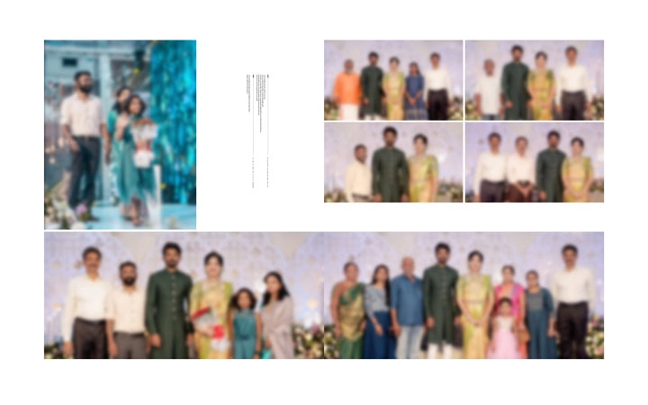 wedding function album design