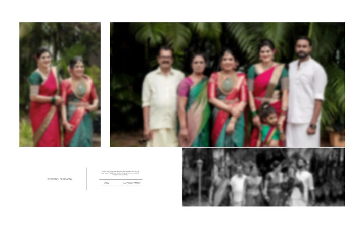 wedding function album design