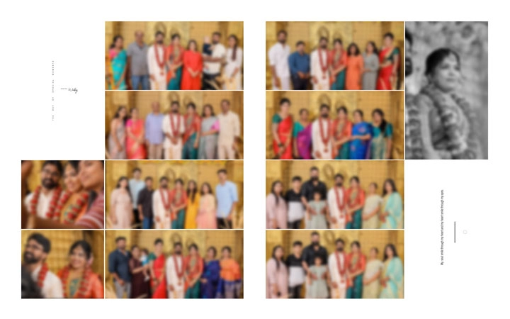 wedding function album design