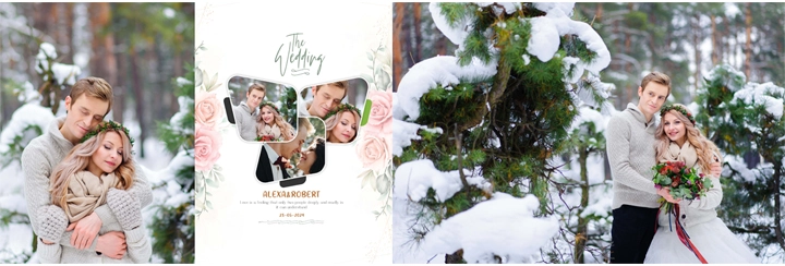 Wedding Album Design PSD 2024 Download