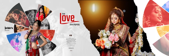 wedding save the date album psd 2024