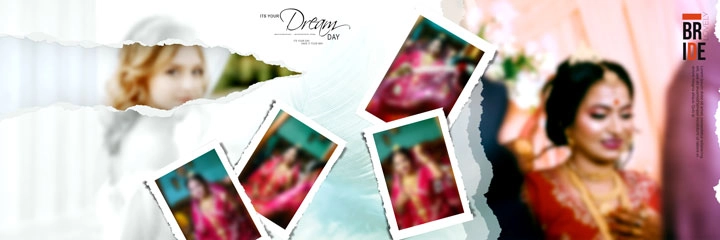 wedding save the date album psd 2024