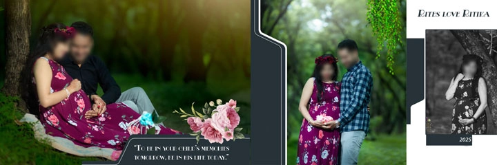 maternity album design