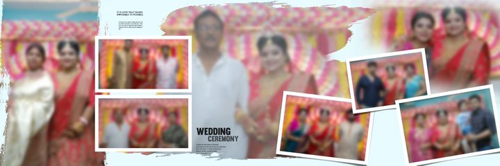 new 2024 wedding album psd