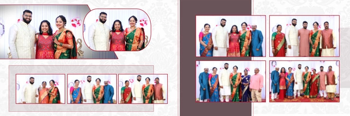 wedding group photos psd