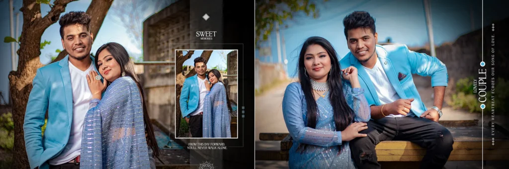 couple photo album design