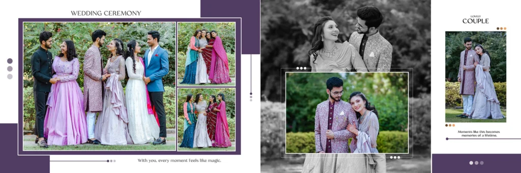 couple photo album design