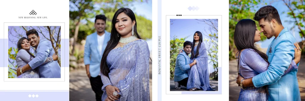 couple photo album design